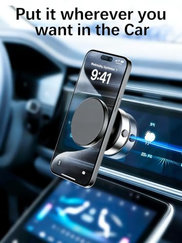 Electric Vacuum MagSafe Magnetic Phone Mount