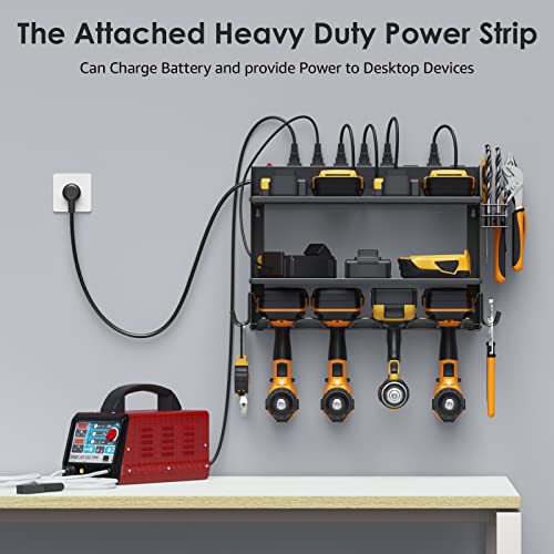 Wall Mount Modular Tool Charging Organizer (2 Count)