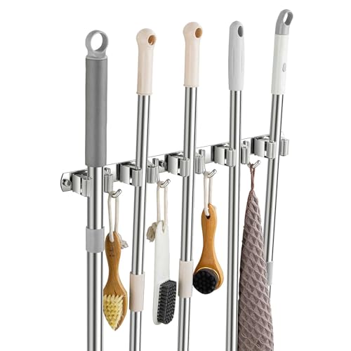 Broom Holder Wall Mount