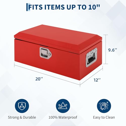 Heavy Duty Steel Metal Tool Box for Truck Bed