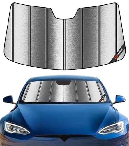 Windshield Sun Shade for Tesla Model S 2012