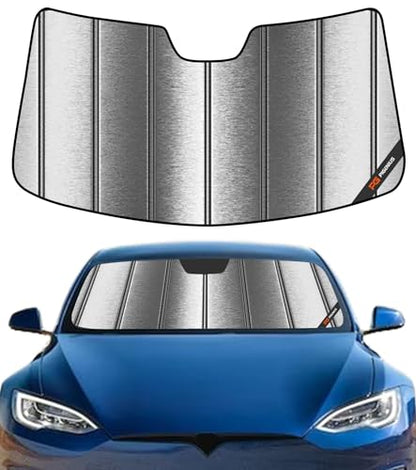 Windshield Sun Shade for Tesla Model S 2012