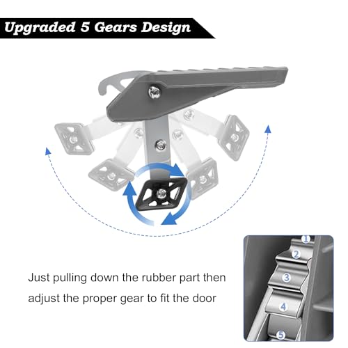 Foldable Car Door Step Stand Pedal