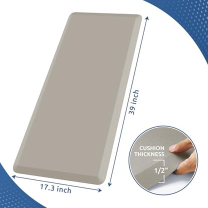 Kitchen Mat Cushioned Anti Fatigue Rug Standing and Comfort Floor Mats