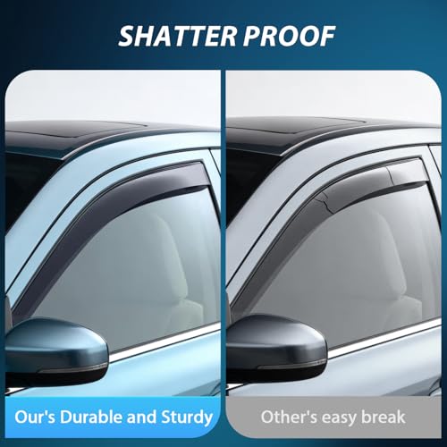 in Channel Rain Guards for Mazda CX (4 Count)