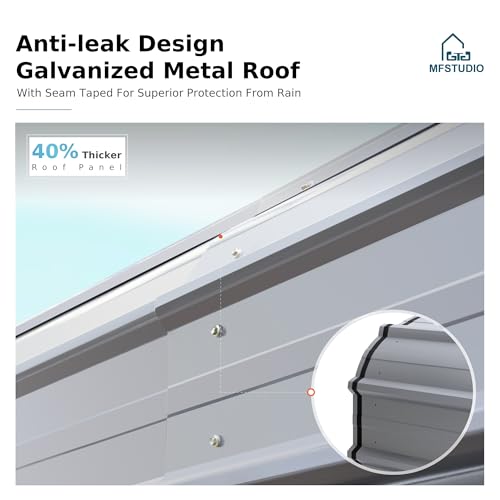 Metal RV Carport 14x25ft