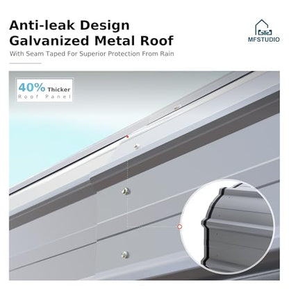 Metal RV Carport 14x25ft