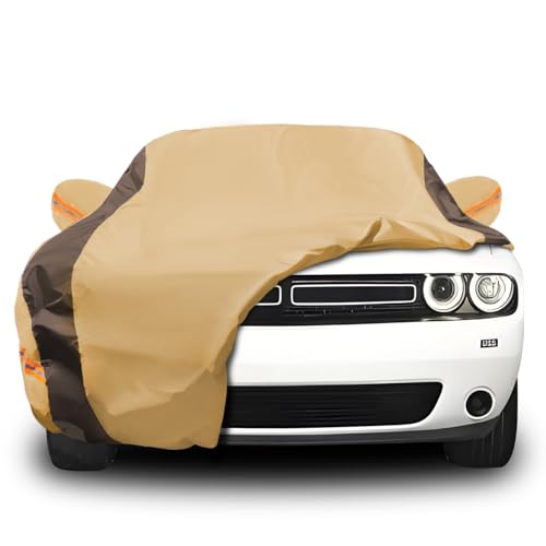 Car Cover Waterproof All Weather Compatible with Dodge Challenger SXT