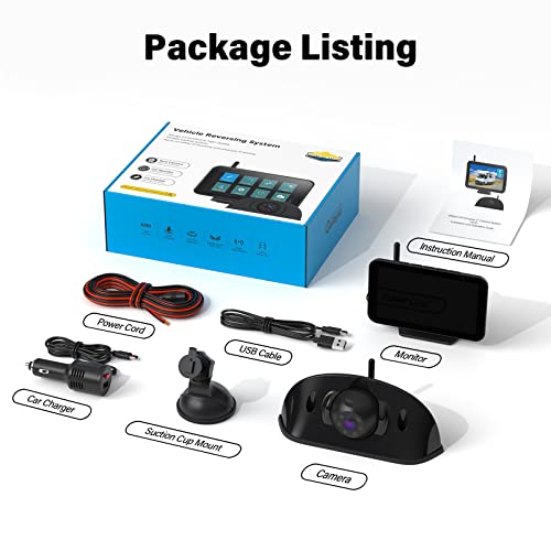 RV Backup Camera Wireless System for Furrion with 5