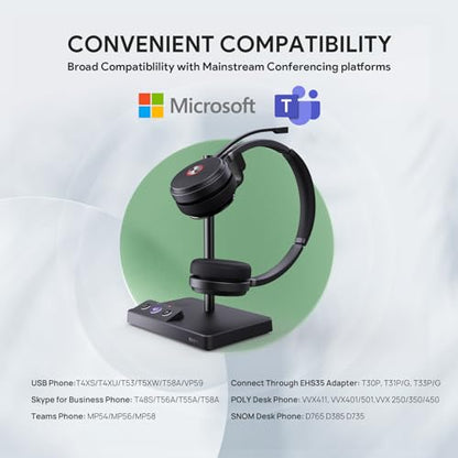 WH62 Stereo DECT Wireless Headset
