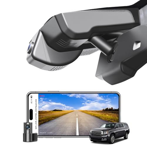 Front 4K & Rear 1080P Dash Cam for GMC Yukon