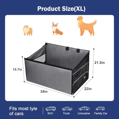 XL Dog Car Seat for Large Medium Dogs