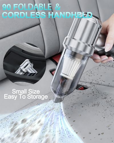 Car Vacuum Cordless Mini Handhled 4