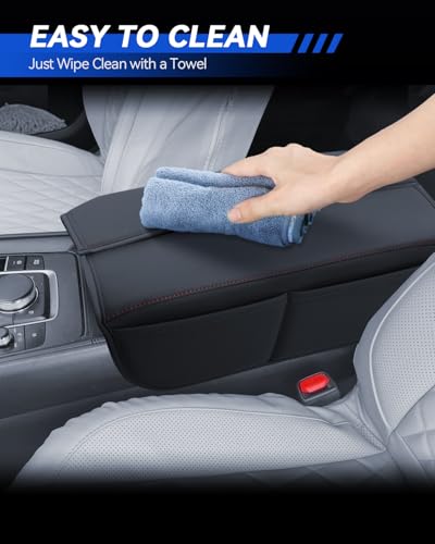 CX 90 Armrest Cover for 2024 2025 2026 Mazda CX90 Accessories Center Console Middle Lid Pad Protector for Car Elbow Rest