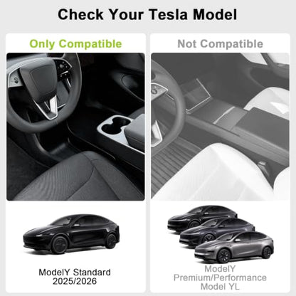 7PCS Floor Mats for 2025 2026 Tesla Model Y Standard Accessories