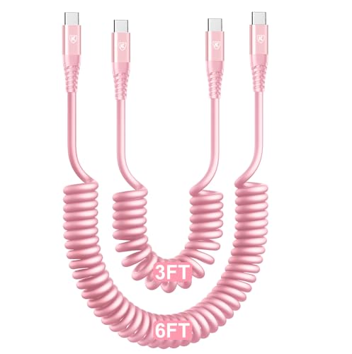 USB C to USB C Cable [3FT+6FT] (2 Count)