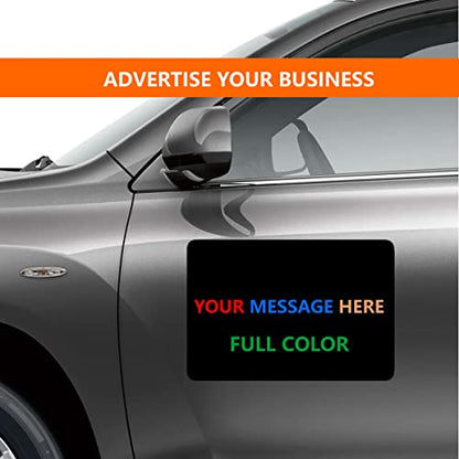 2 Pack Blank Car Door Magnet Sticker (2 Count)