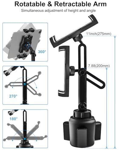 Cup Holder Car Tablet Mount
