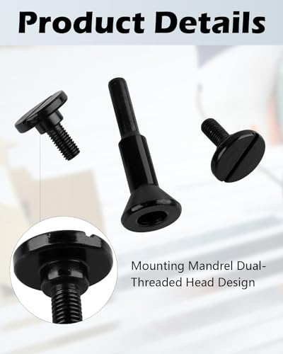 8 Pack Cut Off Wheel Mounting Mandrel Holder (8 Count)