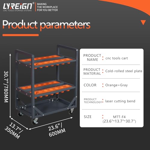 Mobile CNC Tool Storage Cart