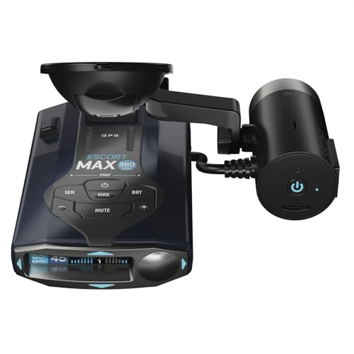 MAX 360 MKII Radar and Laser Detector & Escort M2 Smart Dash Cam (2 Count)