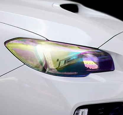 Extra Wide Headlight Taillight Vinyl Tint Wrap 16 Inch x 48 Inch Roll (4 Foot)