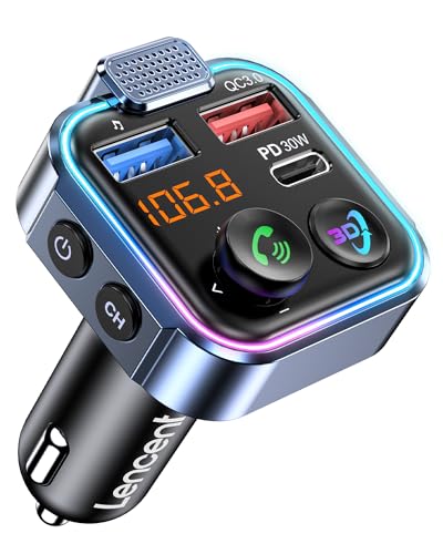 Bluetooth 5.3 FM Transmitter