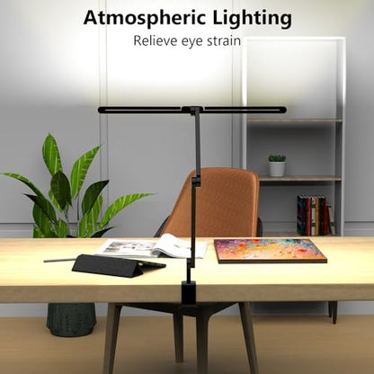 3000 Lumen Ultra Bright Architect Desk Lamp with Clamp