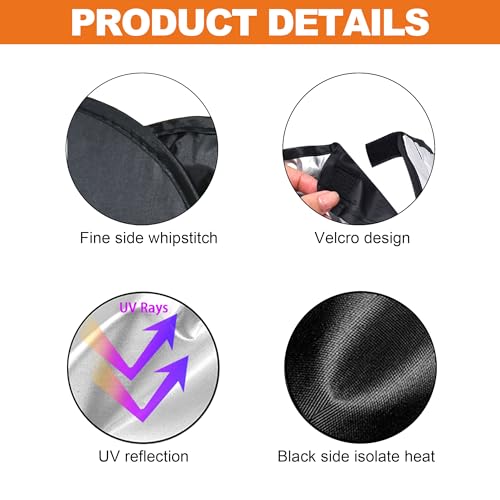 Foldable Front Windshield Sunshade fit for Lexus RX 350 450h 2016