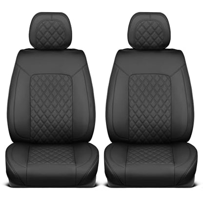 Curated Onyx Leather Seat Covers for Cars & SUVs