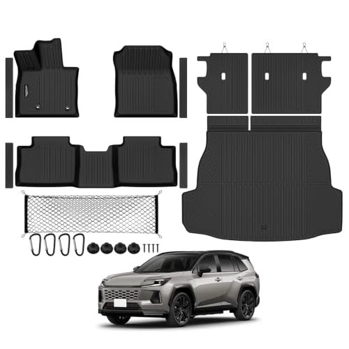 All Weather TPE Floor Mat Set for 2026 Toyota RAV4 PHEV