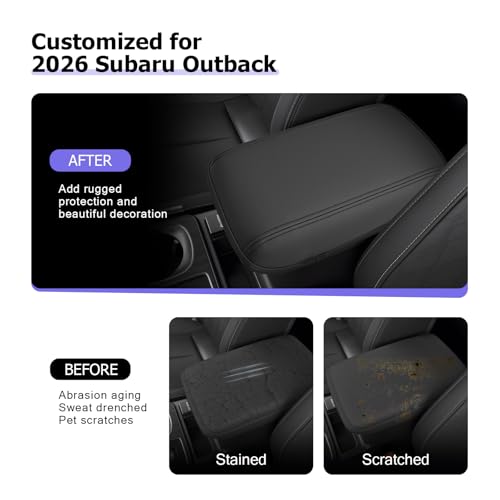 2026 Outback Center Console Cover Compatible with 2026 Outback Premium
