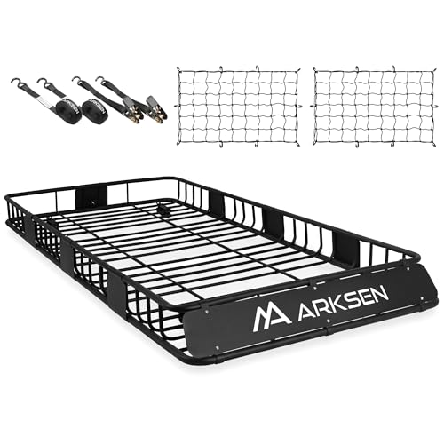 84" x 39" x 6" Roof Rack Basket with Extension