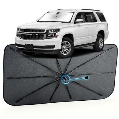 Car Windshield Sun Shade Umbrella for Chevrolet Tahoe 2015