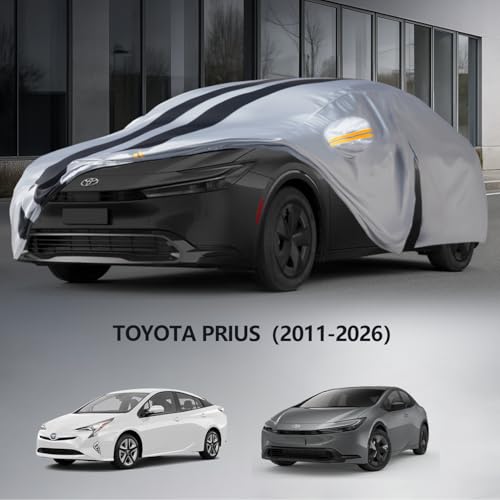 Multi Layer Car Cover Custom Fit for Toyota Prius