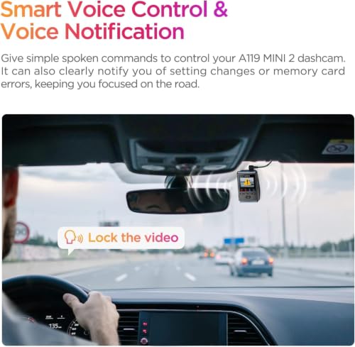 Dash Cam Front A119 Mini 2