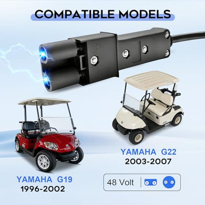 15 Amp 48 Volt Golf Cart Battery Charger for Yamaha G19