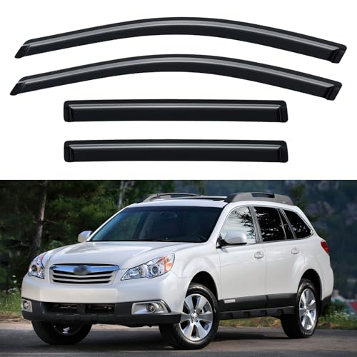 Window Visors Rain Guards for 2010 2011 2012 2013 2014 Subaru Outback