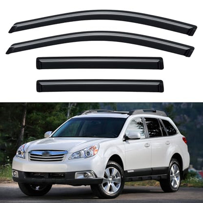 Window Visors Rain Guards for 2010 2011 2012 2013 2014 Subaru Outback