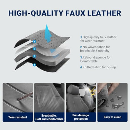 Custom for Honda CRV Seat Covers 2017