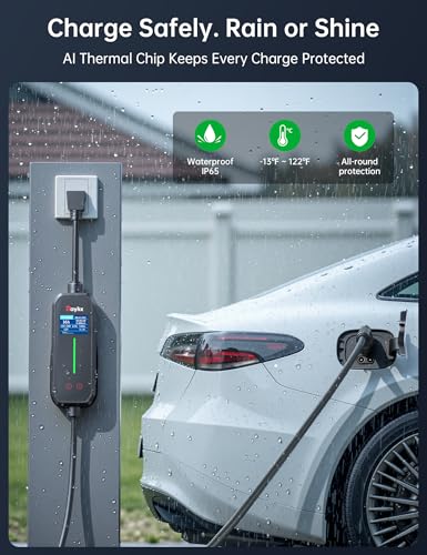 16A Level 1&2 EV Charger with Holder
