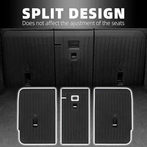 3PCS Cargo Liner Rear Seat Back Cover for 2026 Tesla Model Y Juniper 5 (3 Count)