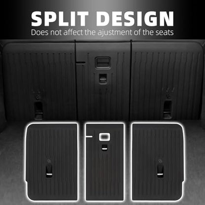 3PCS Cargo Liner Rear Seat Back Cover for 2026 Tesla Model Y Juniper 5 (3 Count)