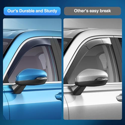in Channel Rain Guards for Honda Civic Sedan 2016 (4 Count)