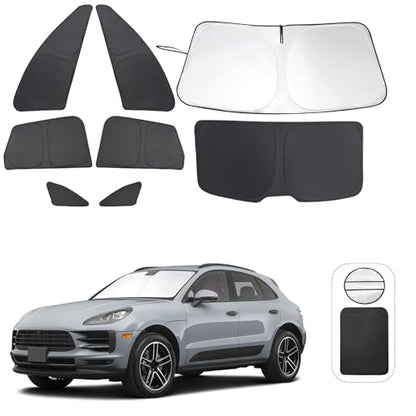 Window Shades 8PCS for Porsche Macan 2014 (8 Count)