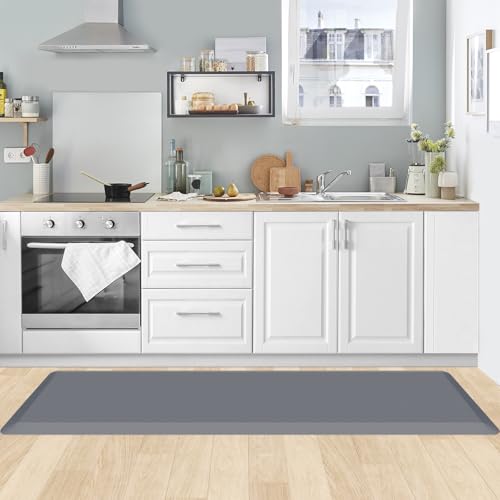 0.8" Thick Kitchen Mat Cushioned Anti Fatigue Rug Comfort Floor Mats