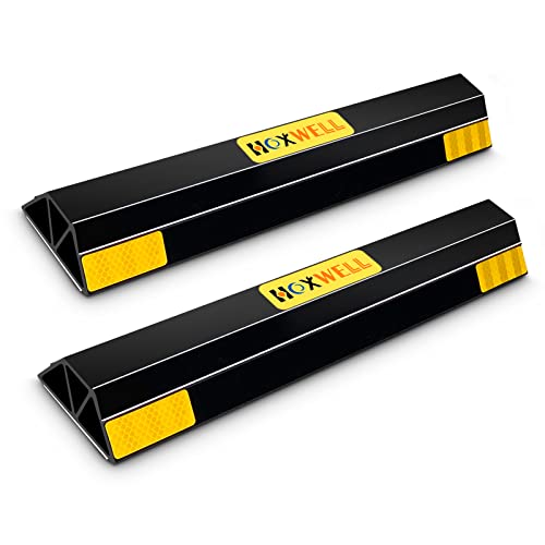 New Updated 18" 2 Packs Heavy Duty Parking Stopper for Garage