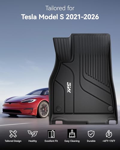 Floor Mats & Cargo Liner Fit for Tesla Model S 2021