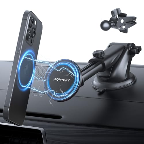 Car Windshield Magnetic Phone Mount Holder for MagSafe iPhones