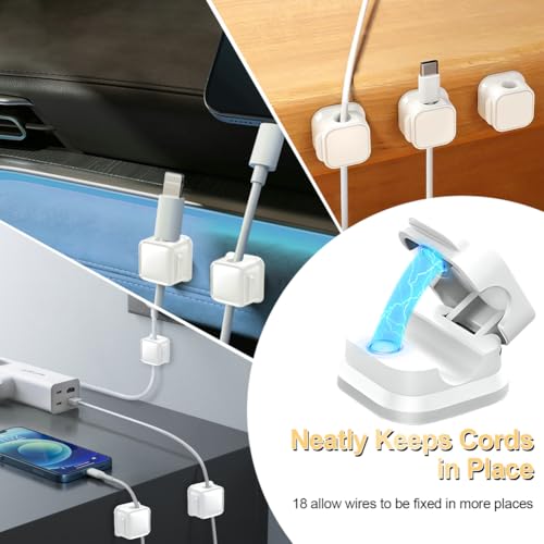 18 Pack Cord Organizer Holder